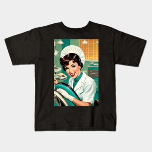 Retro dentist Kids T-Shirt